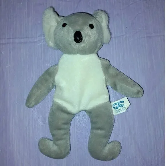 1990's Dundee Bean Sprouts 8" Koala Bear Plush Toy - Picture 1 of 5